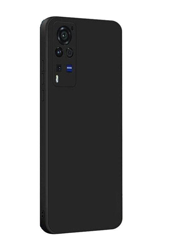 

Generic Vivo X60 Pro Protective Soft Silicone Bumper Mobile Phone Case Cover, Black