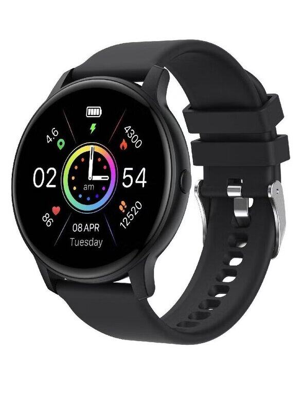

LW Full-Touch Ip67 Waterproof Activity Tracker Pedometer Sleep Monitor Smartwatch, Black