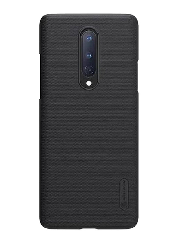

Nillkin OnePlus 8 Super Frosted Shield Hard Mobile Phone Back Case Cover, Black