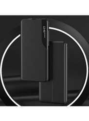 Protective View Flip Case Cover for OPPO Reno 6 Lite, Black