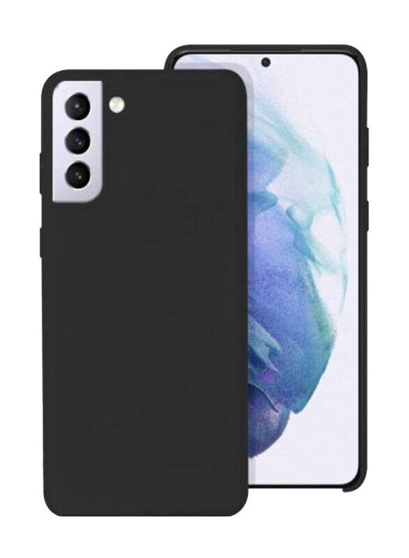 

Generic Samsung Galaxy S21 Plus Soft Silicone Mobile Phone Case Cover, Black