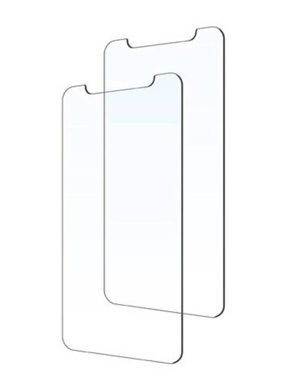 

Generic Apple iPhone X Tempered Glass Screen Protector, 2 Pieces, Clear