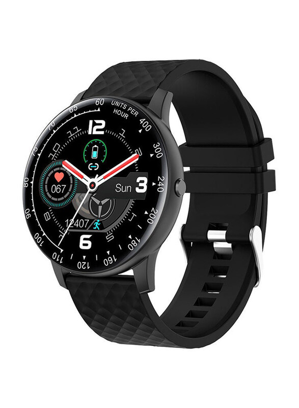 

Generic H30-B 1.28-Inch Waterproof Smartwatch, Black