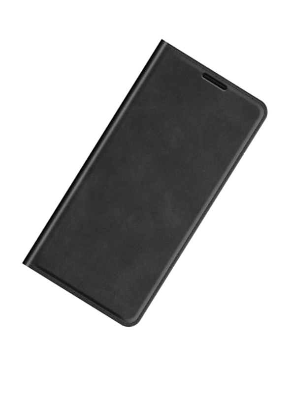 OnePlus Nord CE 2 Lite Protective Flip Leather Book Mobile Phone Case Cover, Black