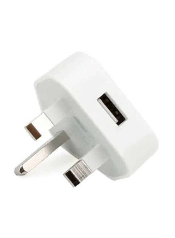Wall Travel Charger Adapter for Apple iPhone, White