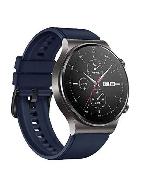 Silicone Replacement Band for Huawei Watch GT2 Pro, Blue