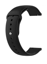Ics Replacement Soft Silicone Strap for Xiaomi Watch S1 Pro, Black