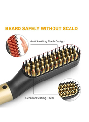 Arabest Multifunctional Beard Hair Straightening Comb, Gold