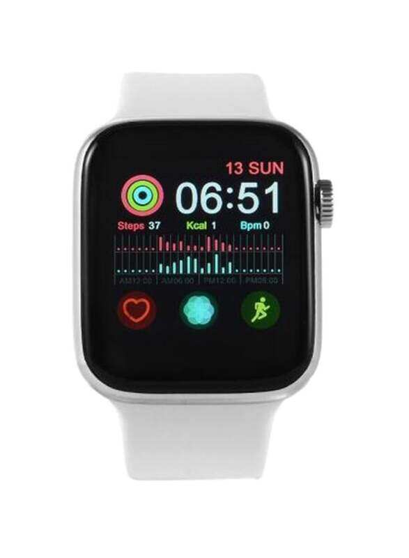 

Generic W5 1.54-inch Display Smartwatch, Heart Rate Monitor, White