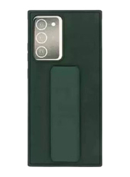 Samsung Galaxy Note 20 Ultra Magnetic Mobile Phone Case Cover with Wrist Strap Stand, Green