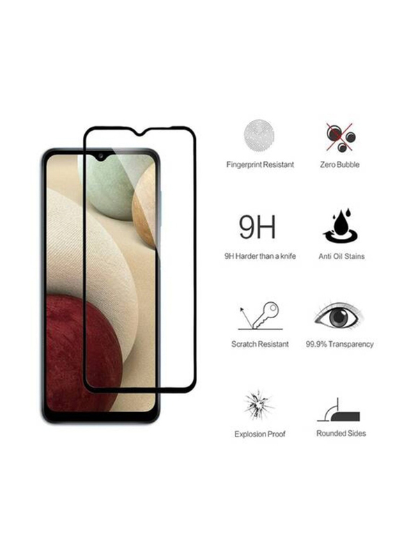 Huawei Y7a 5D Tempered Glass Screen Protector, 2 Pieces, Clear