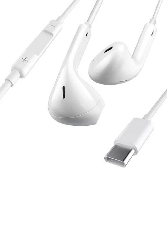 

Generic Wired Type-C USB In-Ear Earphones with Microphone, White