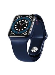 HW HW22 HD Touch Screen 1.75 inch 44mm Call Heart Rate Sensor Waterproof Smartwatch, Blue