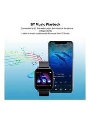 Y30 Waterproof Bluetooth Smartwatch, Black