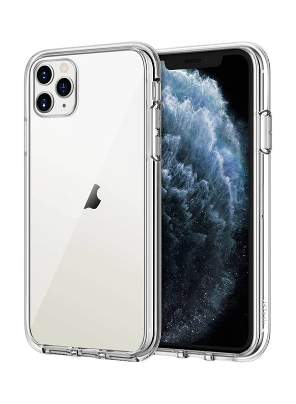 Apple iPhone 11 Pro Protective Silicone Mobile Phone Back Case Cover, Transparent