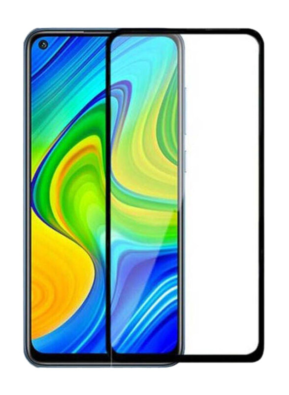 

Generic Xiaomi Redmi Note 9 5D Glass Screen Protector, Black/Clear