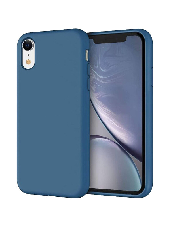 

Generic Apple iPhone XR Protective Soft Silicone Mobile Phone Case Cover, Blue