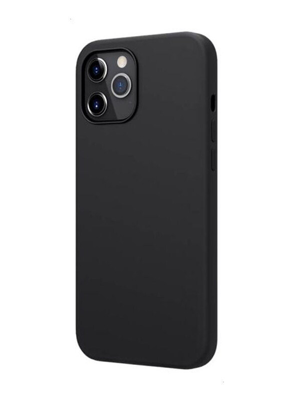 

Nillkin Apple iPhone 12 Pro Max Flex Pure Liquid Silicone Mobile Back Case Cover, Black
