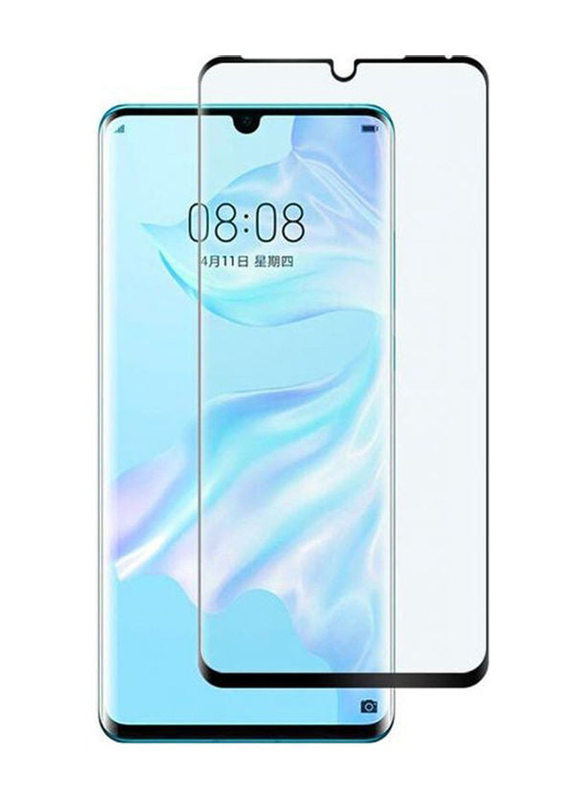 

Generic Huawei P30 Pro 5D Curve Screen Protector, Clear/Black