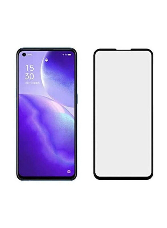 

Generic Oppo A94 Full-Screen Tempered Glass Screen Protector, Clear