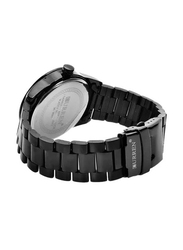 Curren Analog Watch for Men with Stainless Steel Band, N652 035 030, Black
