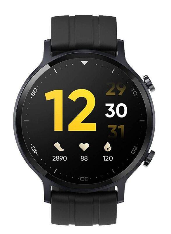 

Hyx LCD Touchscreen, IP68 Heart Rate Monitoring Smartwatch Black