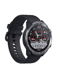 Mibro A2 Sporty Bluetooth Calling Smart Watch 1.39 Inch HD Screen Round Dual Straps, Black