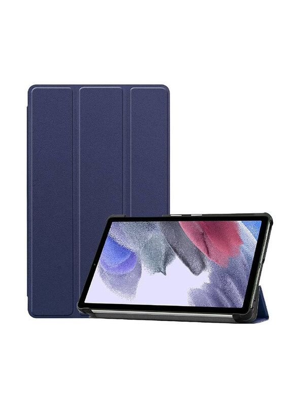 

Generic Samsung Galaxy Tab A7 Lite SM-T220 SM-T225 SM-T227 2021 Protective Lightweight Folio Hard Shell Flip Case Cover, Blue