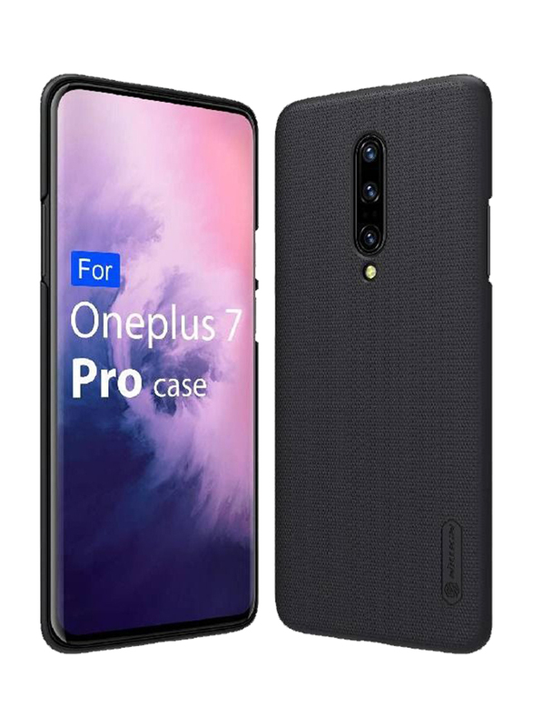 

Nillkin OnePlus 7 Pro Super Frosted Shield Hard Back Mobile Phone Case Cover, Black