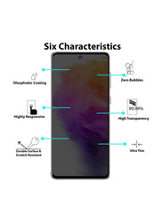 Samsung Galaxy A53 5g Anti Scratch Bubble Free Privacy Tempered Glass Screen Protector, Clear