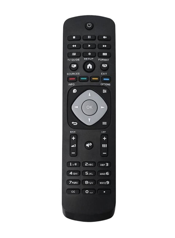 Universal Philips TV Remote Control, Black
