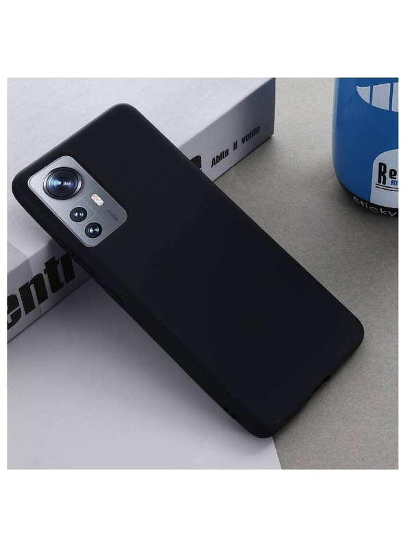 Xiaomi 12/12X Protective Ultra Slim Flexible Soft Back Mobile Phone Case Cover, Black