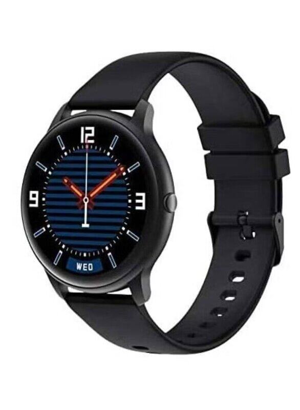 

Generic Round Water Resistant Full Touch Screen Smartwatch, Black