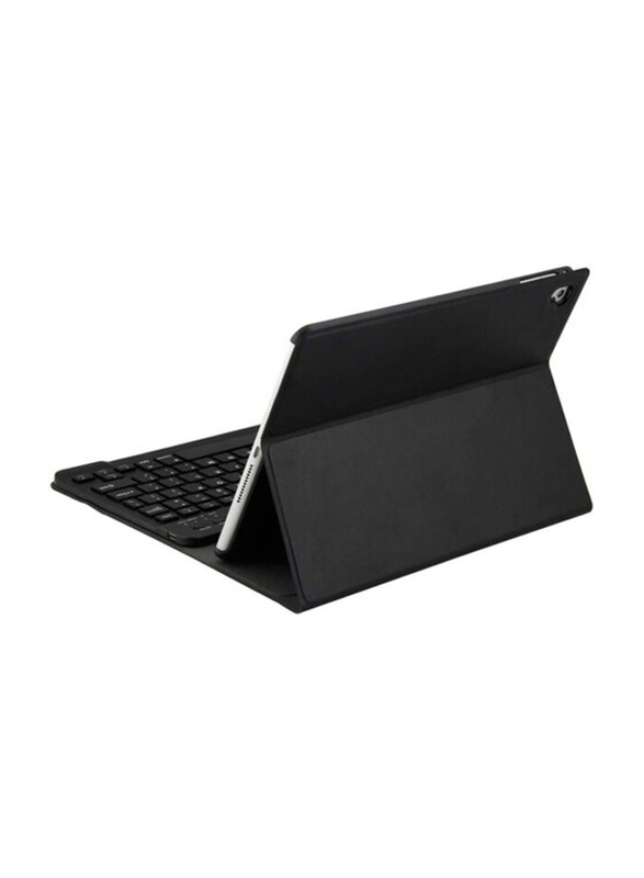 Ultra Thin Wireless/Bluetooth English Keyboard with Case Cover for Apple iPad Air Pro 9.7-Inch, Black