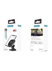 Go-Des Adjustable Dashboard Magnetic Car Phone Holder, Black