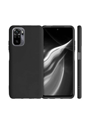 Xiaomi Redmi Note 10 Pro 4G Microfiber Protection Anti-Scratch Slim Fit Flexible Mobile Phone Case Cover, Black