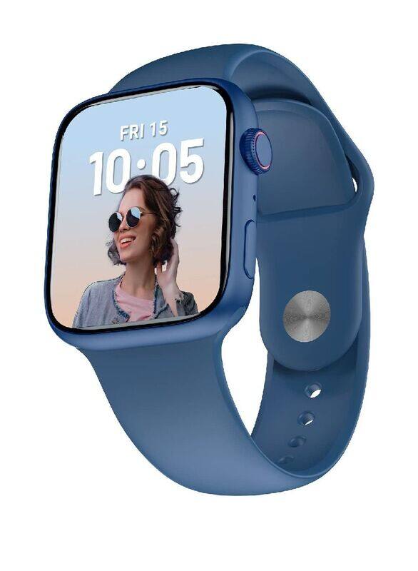 

Hyx Bluetooth Calling Full Touch Display Multi-Function Smartwatch For Men & Women Blue