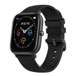 P8 1.4-inch Display Smartwatch, IPX7 Waterproof and Multi-Function, Black