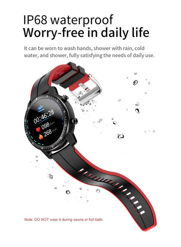 Senbono S30 Smartwatch, Black