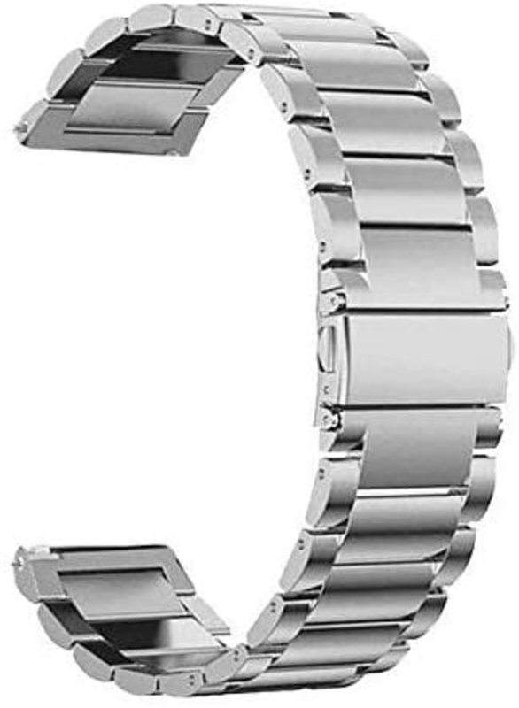 Stainless Steel Quick Release Band Wrist Strap For Huawei Watch Gt, Silver