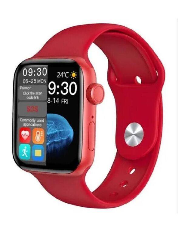 

Hyx HW16 Split Screen Smartwatch With Rotating Side Button Red