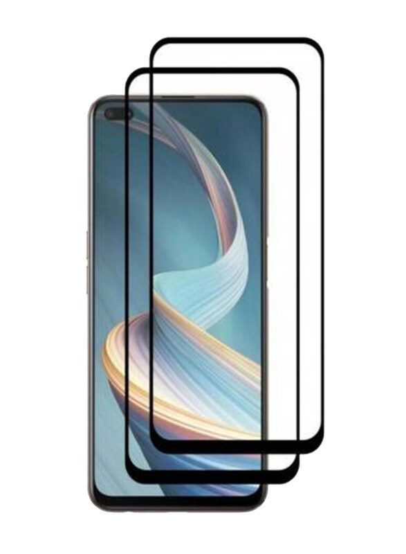 

Generic Oppo Reno 4 5D Tempered Glass Screen Protector, 2 Pieces, Clear