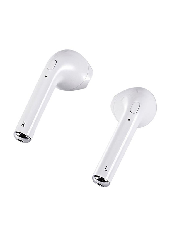 Afans Wireless Bluetooth In-Ear Earbuds with Mic, White