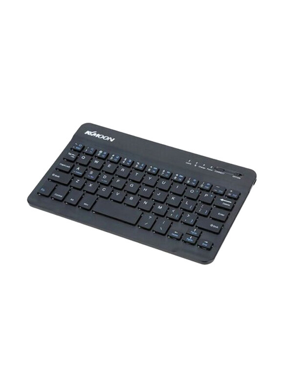 

Kkmoon Ultra Slim Mini Bluetooth English Keyboard, Black