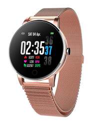 Sports Waterproof Smartwatch, Heart Rate Detection, Rose Gold/Black
