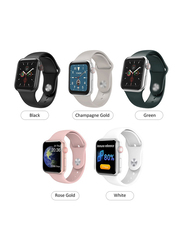 V10 1.3" Full Touching Colour Screen Sport Intelligent Smartwatch, V7180W_P, White