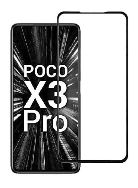 Xiaomi Poco X3 Pro 5D Full Edge to Edge 9H Tempered Glass Screen Protector, Clear