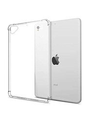 Apple iPad 9.7-inches 2018/2017/2016 Corner Protection Bumper Soft Silicone Shockproof Ultra Slim Premium Anti-Scratch Clear Tablet Case Cover, Clear