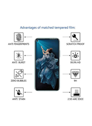 Honor 20 Pro Mobile Phone Tempered Glass Screen Protector, 2 Piece, Clear