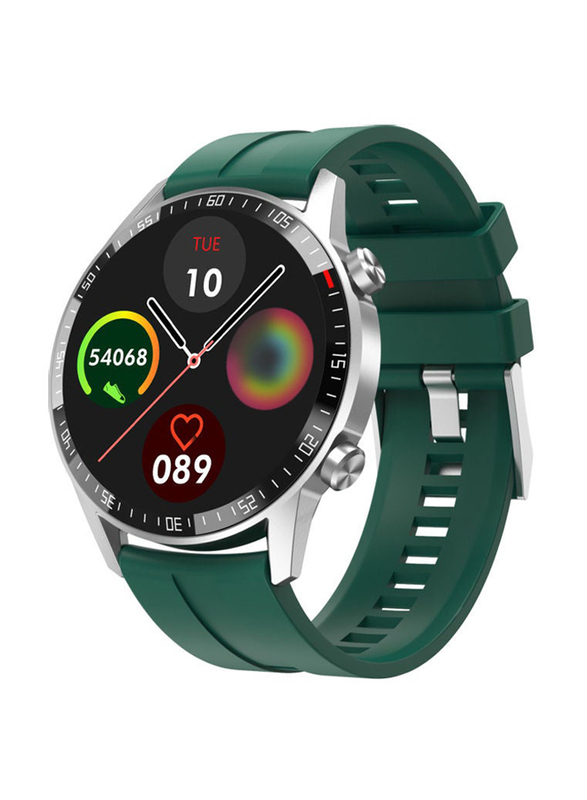 Q88 Smartwatch with Silicone Band, Green